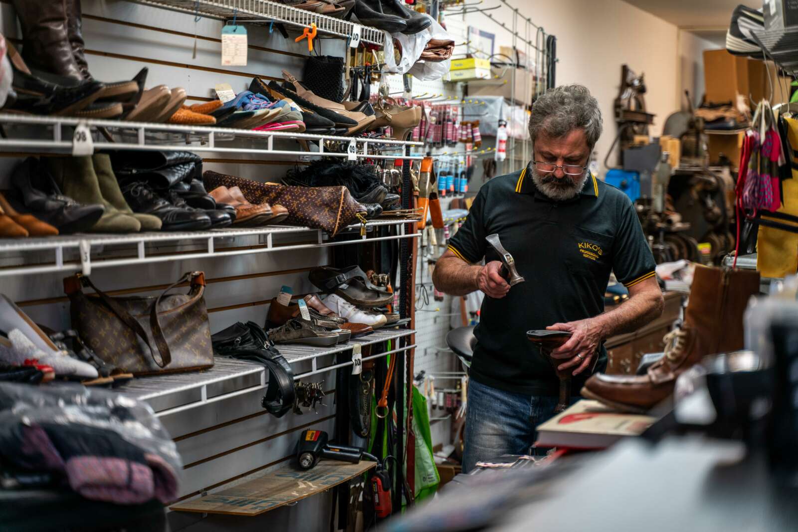Shoe Repair Shop in Dominion Hills Stays Afloat With Skateboard Sales